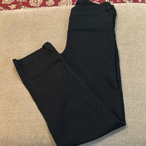 Slim-Sation by Multiples Ankle Pant Black Size 8 Pull On (TD)